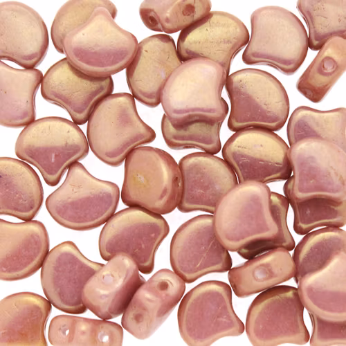 Opaque White Red Luster Ginko 10g