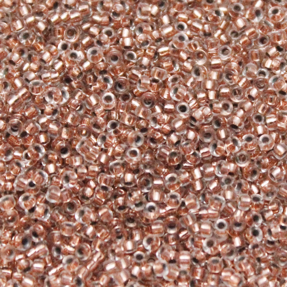 Copper Lined Crystal 15-0197 Miyuki Seedbeads 15/0 5g