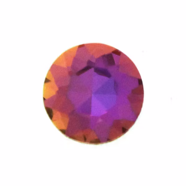 Purple Rainbow A Kvalitet Kinesisk Round Stone 8mm 4st