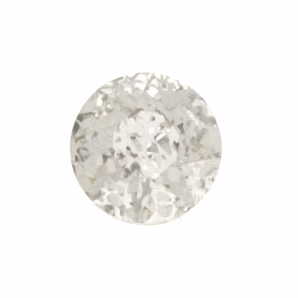 Crystal Silver Patina A Kvalitet Kinesisk Round Stone 8mm 4st