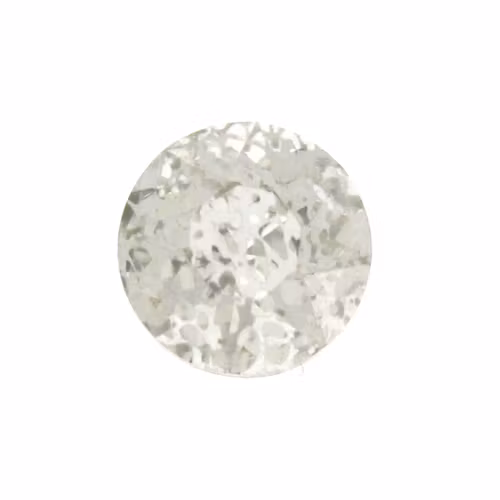 Crystal Silver Patina A Kvalitet Kinesisk Round Stone 8mm 4st
