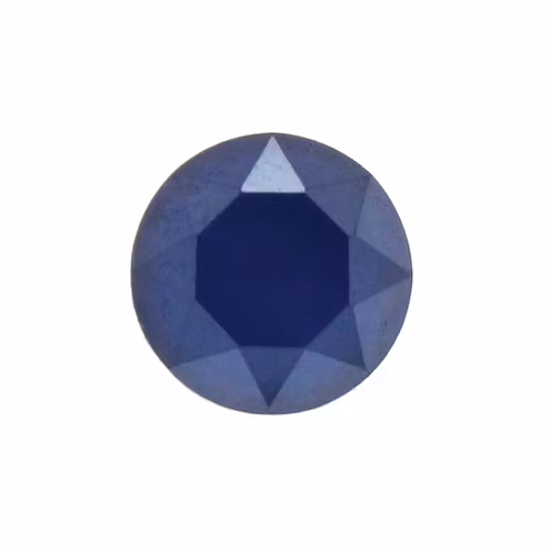 Cobalt Fluorescense A Kvalitet Kinesisk Round Stone 8mm 4st