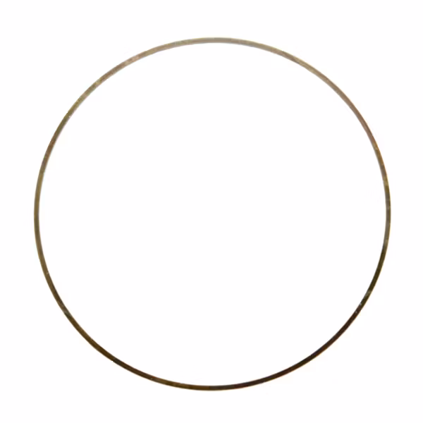 Bronsfärgad 50mm Metallram Rund 1st