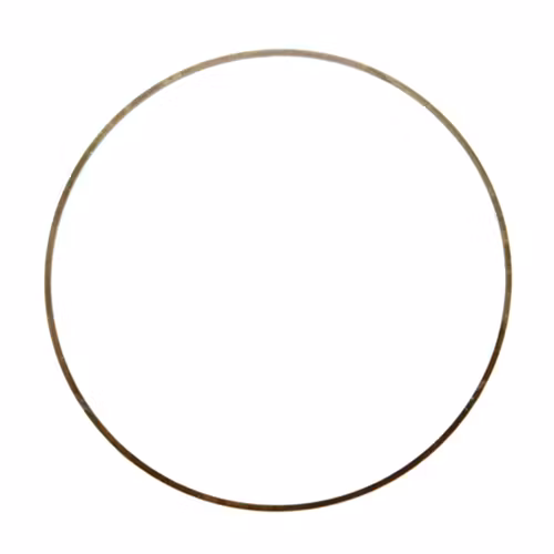 Bronsfärgad 50mm Metallram Rund 1st