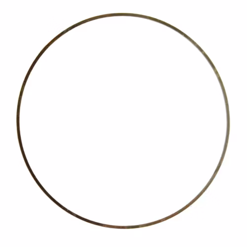 Bronsfärgad 60mm Metallram Rund 1st