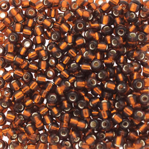 Silverlined Topaz 8-0005 Miyuki Seedbeads 8/0 10g