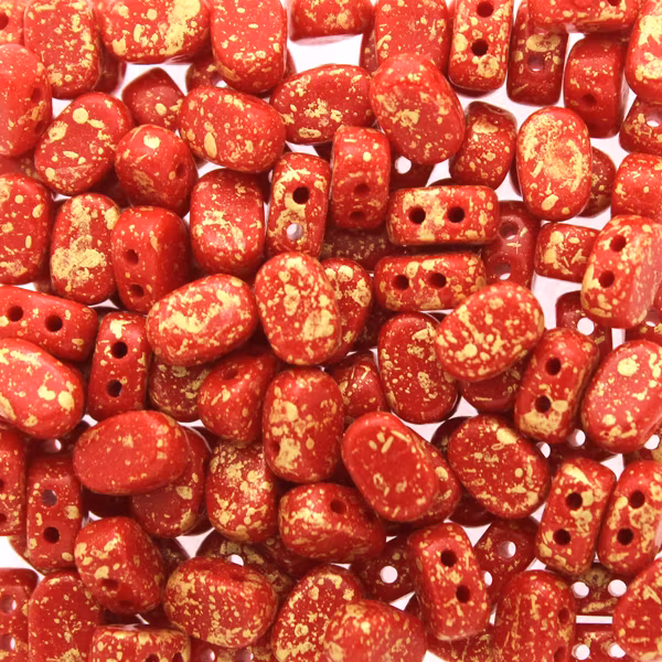 Opaque Red Gold Splash Lipsi 5g