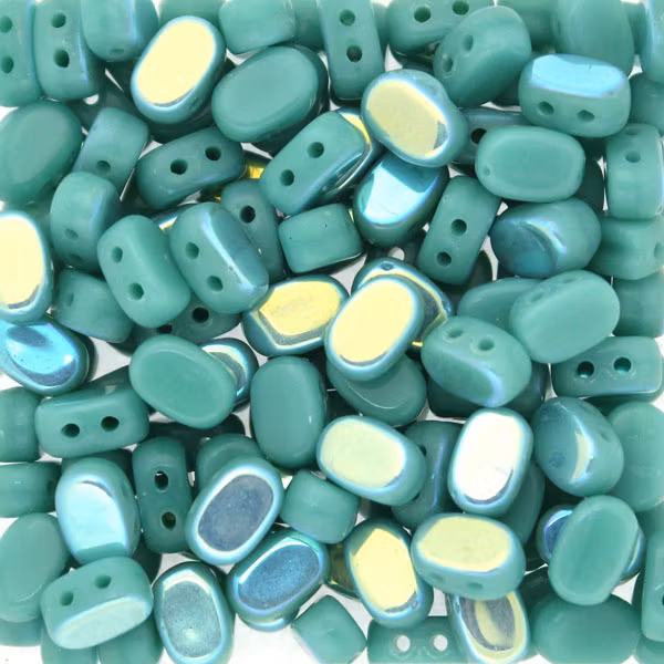 Opaque Green Turquoise AB Lipsi 5g