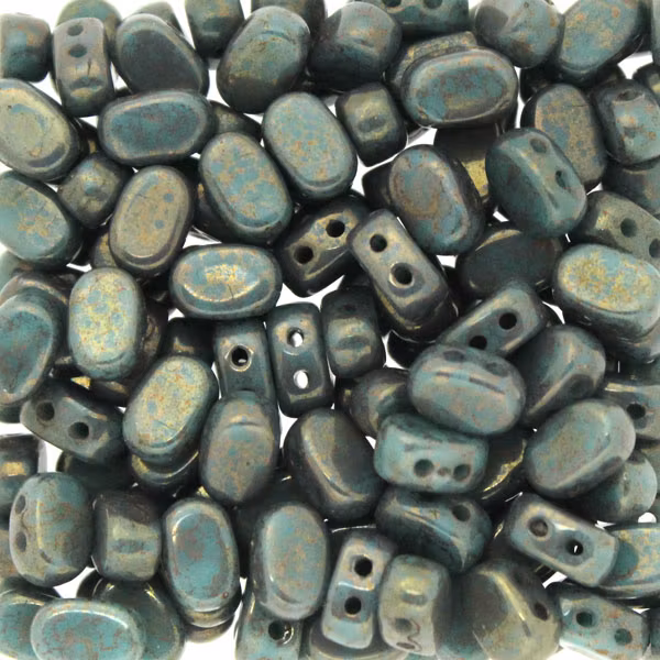 Opaque Green Turquoise Teracota Bronze Lipsi 5g