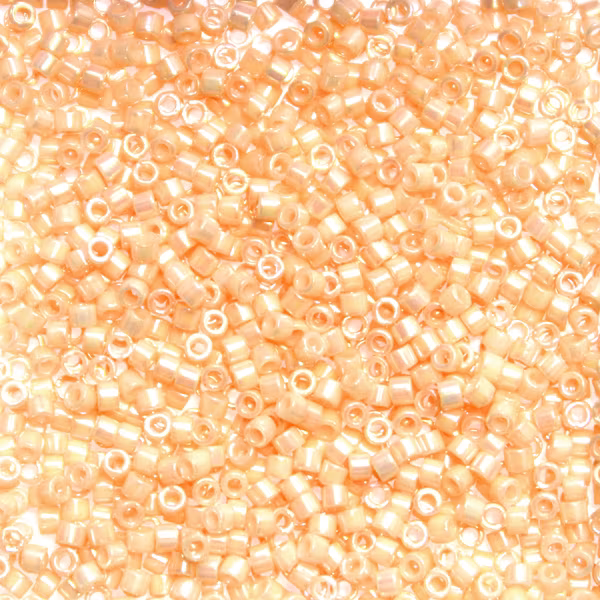 Opaque Light Peach AB DB-1502 Delica 11/0 5g