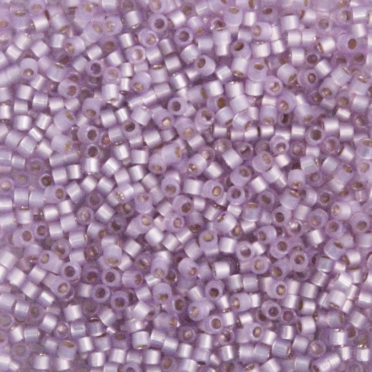 Dyed Lilac Silverlined Alabaster DB-0629 Delica 11/0 5g