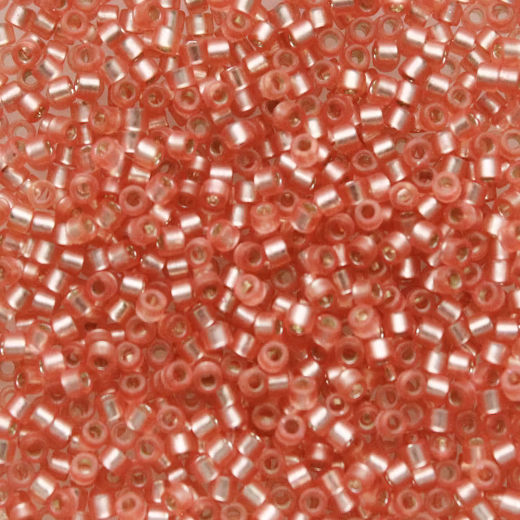 Dyed Semi-matte Silverlined Watermelon DB-0684 Delica 11/0 5g