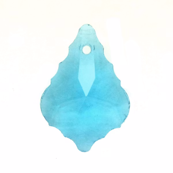 Aqua Baroque Pendant 16x11mm 1st