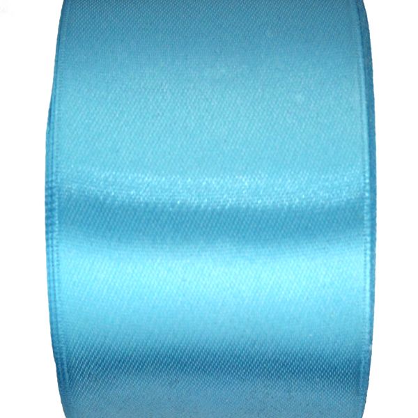Turkos Satinband 50mm 1m