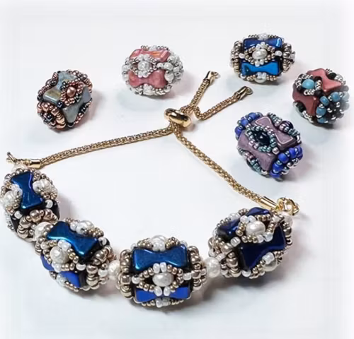 Bejeweled Bow Tie Bead Pärlad Pärla PDF