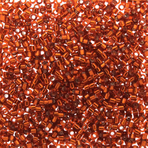 Dyed Silverlined Dark Burnt Orange DB-0601 Delica 11/0 5g