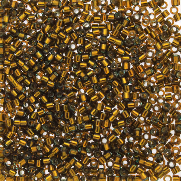 Dyed Silverlined Golden Olive DB-0604 Delica 11/0 5g