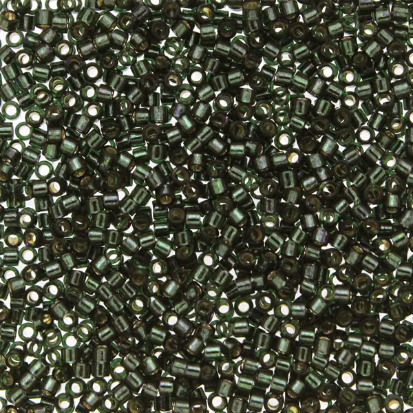 Dyed Silverlined Dark Olive DB-0606 Delica 11/0 5g