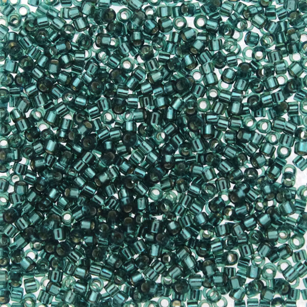 Dyed Silverlined Teal DB-0607 Delica 11/0 5g
