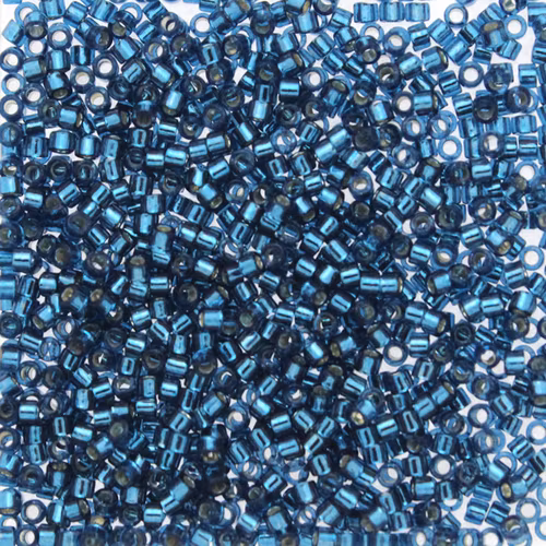 Dyed Silverlined Blue Zircon DB-0608 Delica 11/0 5g