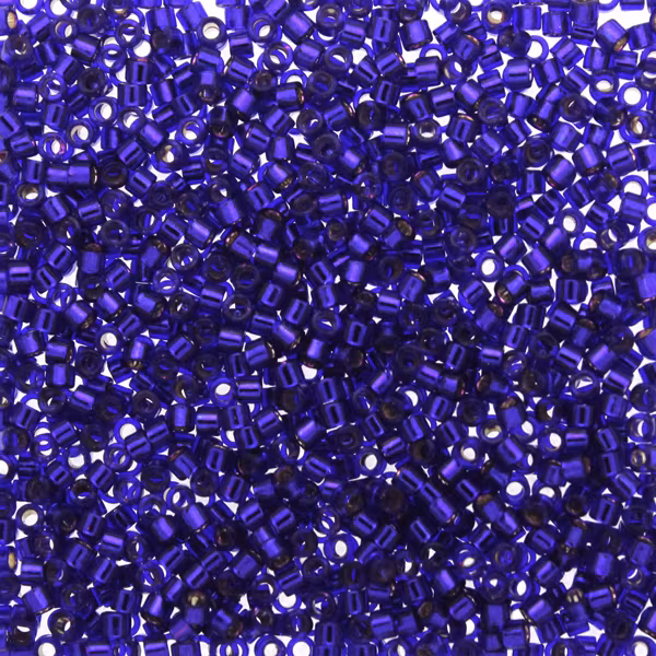Dyed Silverlined Dark Violet DB-0610 Delica 11/0 5g