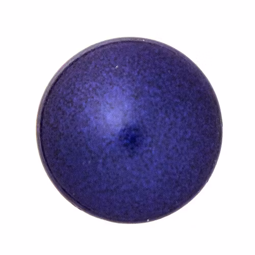 Metallic Mat Royal Blue Cabochon Par Puca 25mm 1st