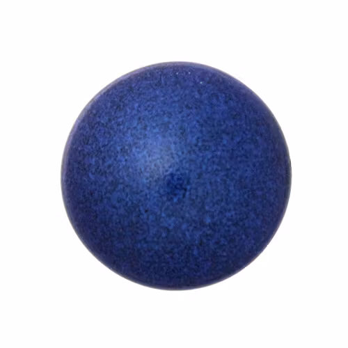 Metallic Mat Caribbean Blue Cabochon Par Puca 18mm 1st