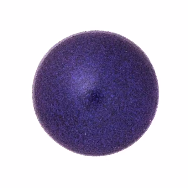 Metallic Mat Dark Lilac Cabochon Par Puca 18mm 1st