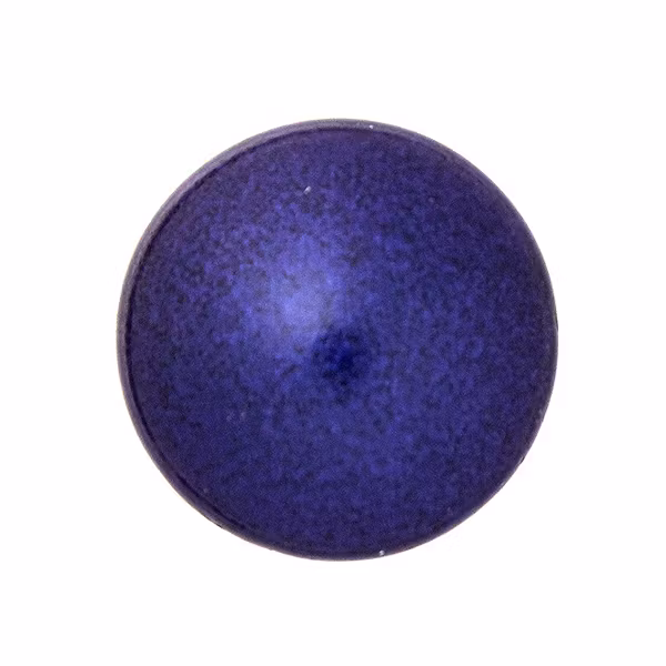 Metallic Mat Royal Blue Cabochon Par Puca 18mm 1st