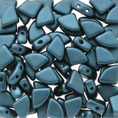 Alabaster Pastel Petrol PieDuo Beads 5g