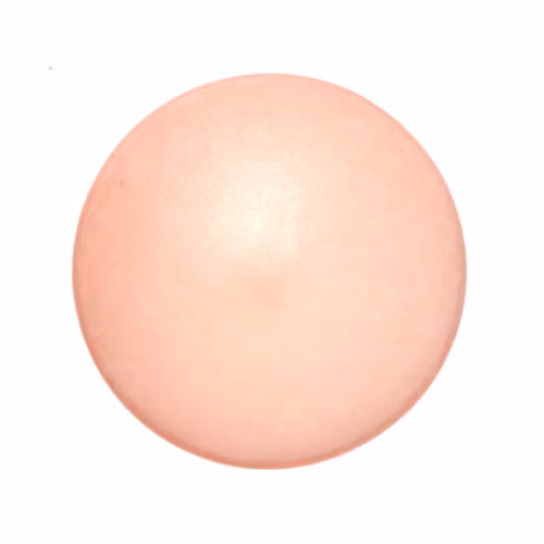 Light Peach Pearl Cabochon Par Puca 25mm 1st
