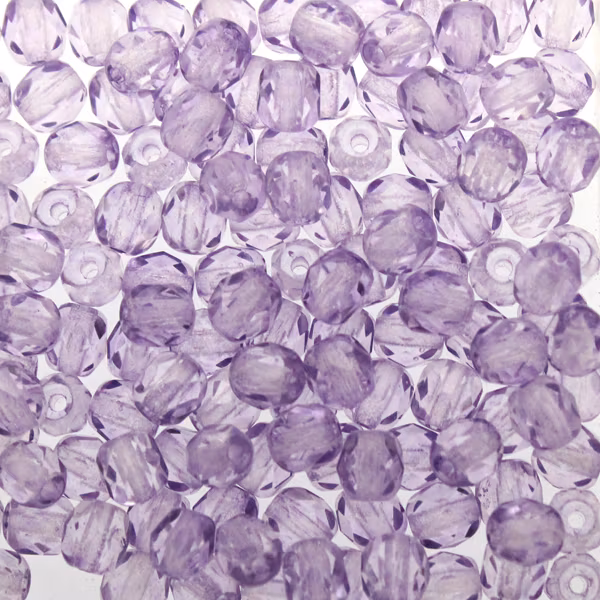 Crystal Violet Fire Polish 3mm 100st