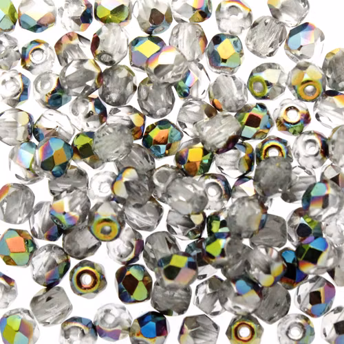 Crystal Vitrail Fire Polish 4mm 100st