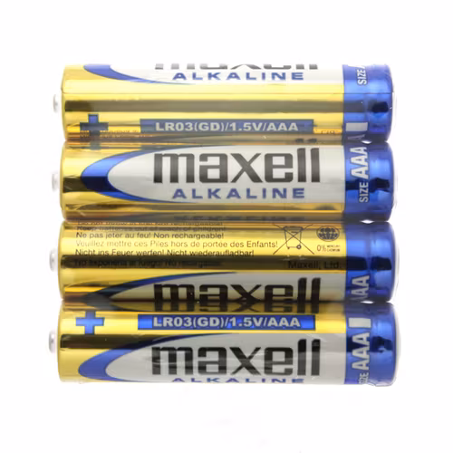 Maxell Alkaline AAA Batteri 4st
