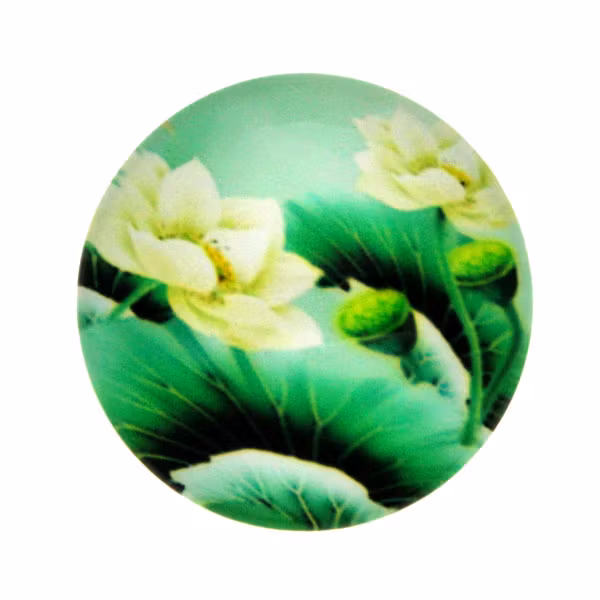 Blommor 8 Cabochon 20mm 1st