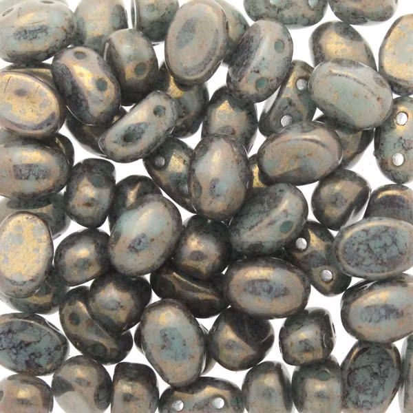 Green Aqua Opal Teracota Bronze Samos 5g