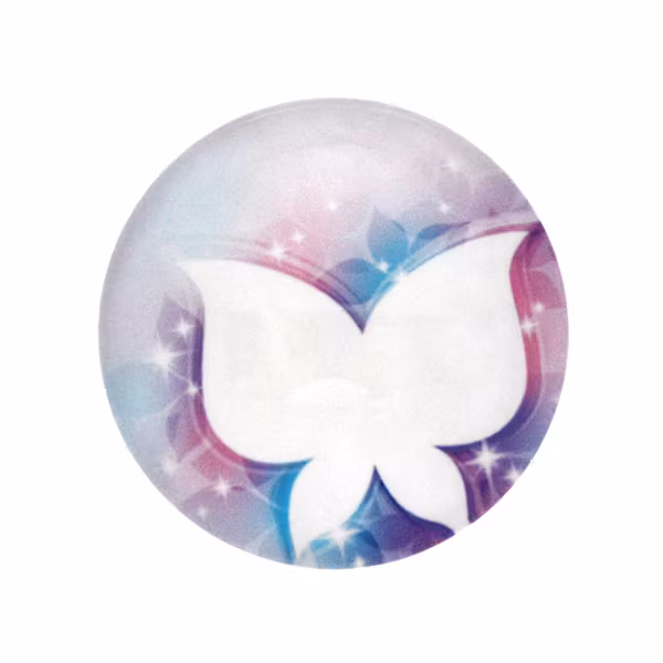 Fantastiska Fjärilar 4 Cabochon 30mm 1st