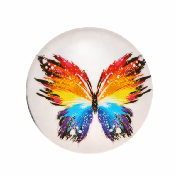 Fantastiska Fjärilar 13 Cabochon 30mm 1st