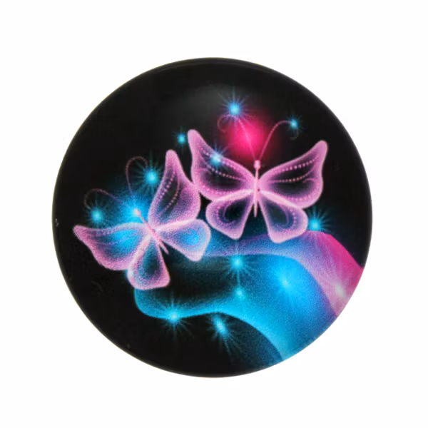 Fantastiska Fjärilar 14 Cabochon 30mm 1st