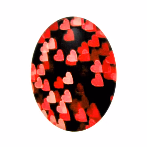 Glitter 13 Cabochon 40x30mm 1st