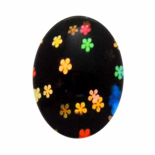 Glitter 14 Cabochon 40x30mm 1st