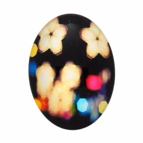 Glitter 22 Cabochon 40x30mm 1st