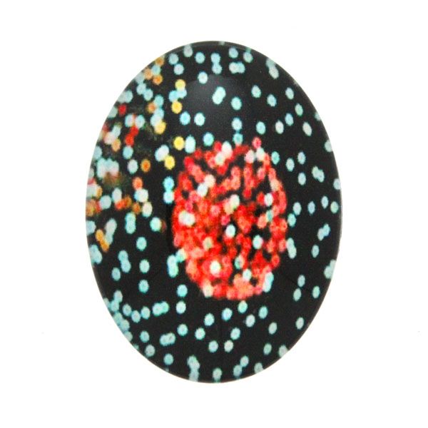 Glitter 23 Cabochon 40x30mm 1st