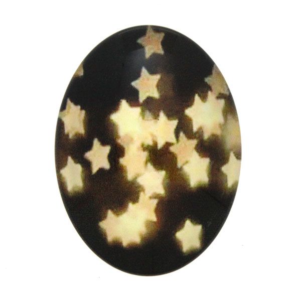 Glitter 24 Cabochon 40x30mm 1st