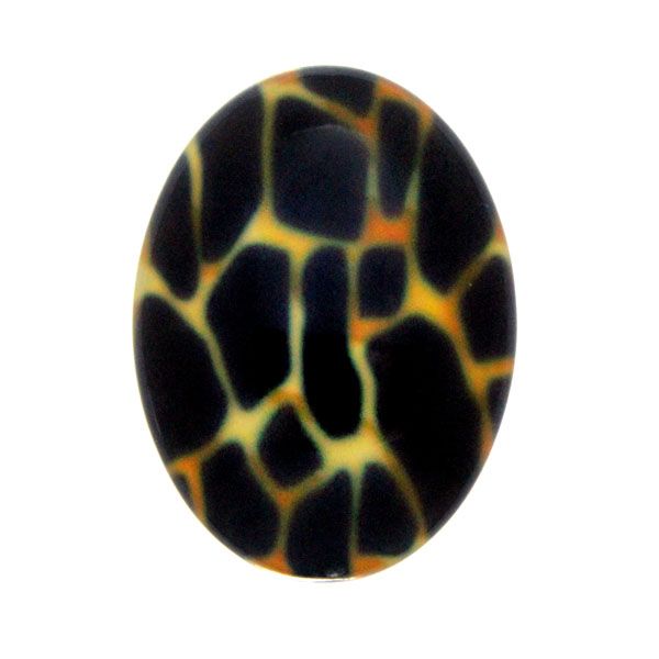 Djurmönster 53 Cabochon 40x30mm 1st