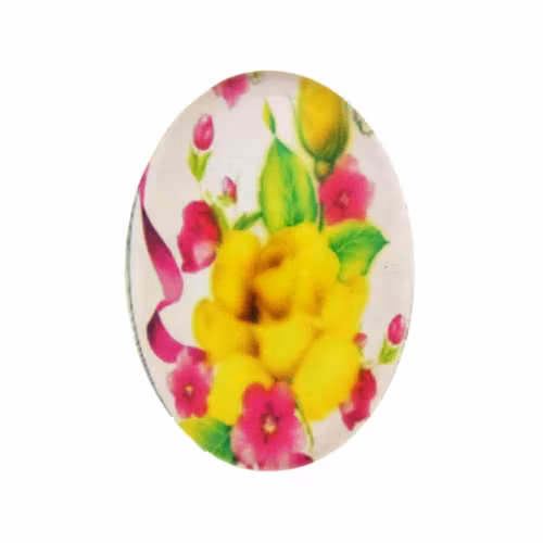 Blommor 21 Cabochon 30x20mm 1st