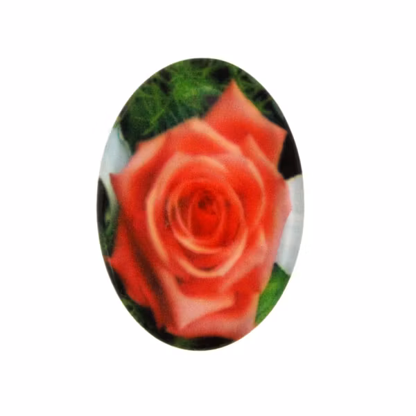 Blommor 35 Cabochon 30x20mm 1st