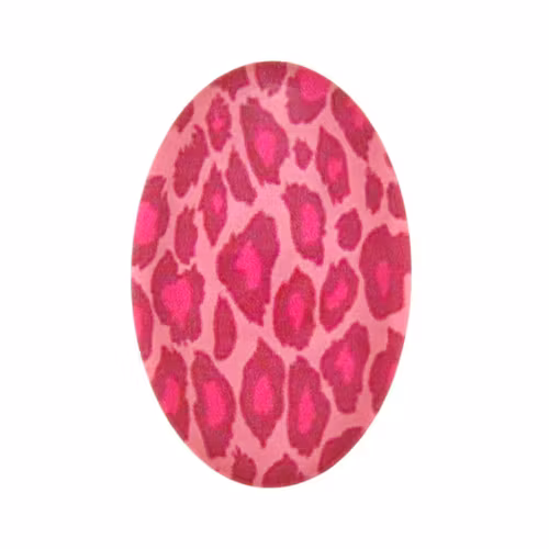 Djurmönster 10 Cabochon 30x20mm 1st