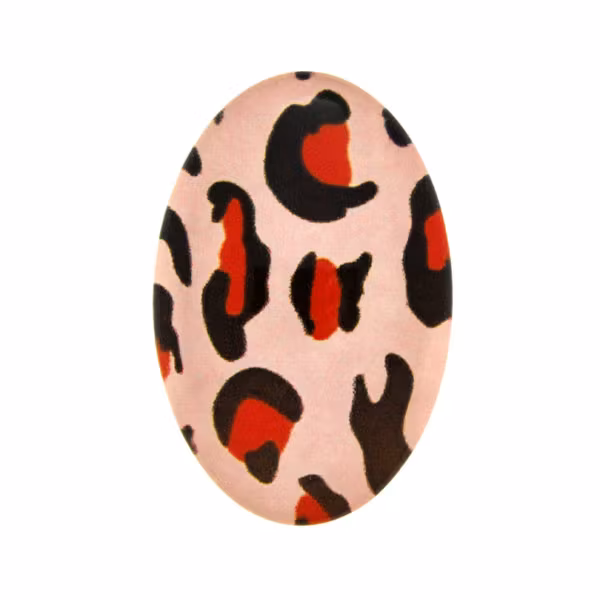 Djurmönster 26 Cabochon 30x20mm 1st