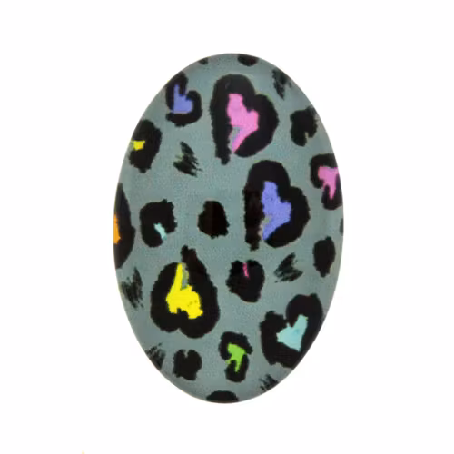 Djurmönster 30 Cabochon 30x20mm 1st